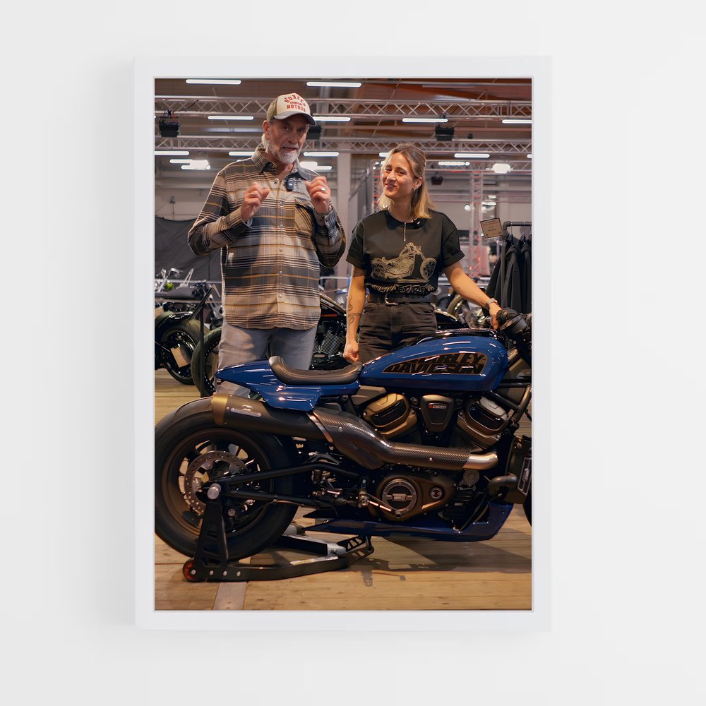 Poster Sportster s élégant – affiche Harley-Davidson (vue 3)